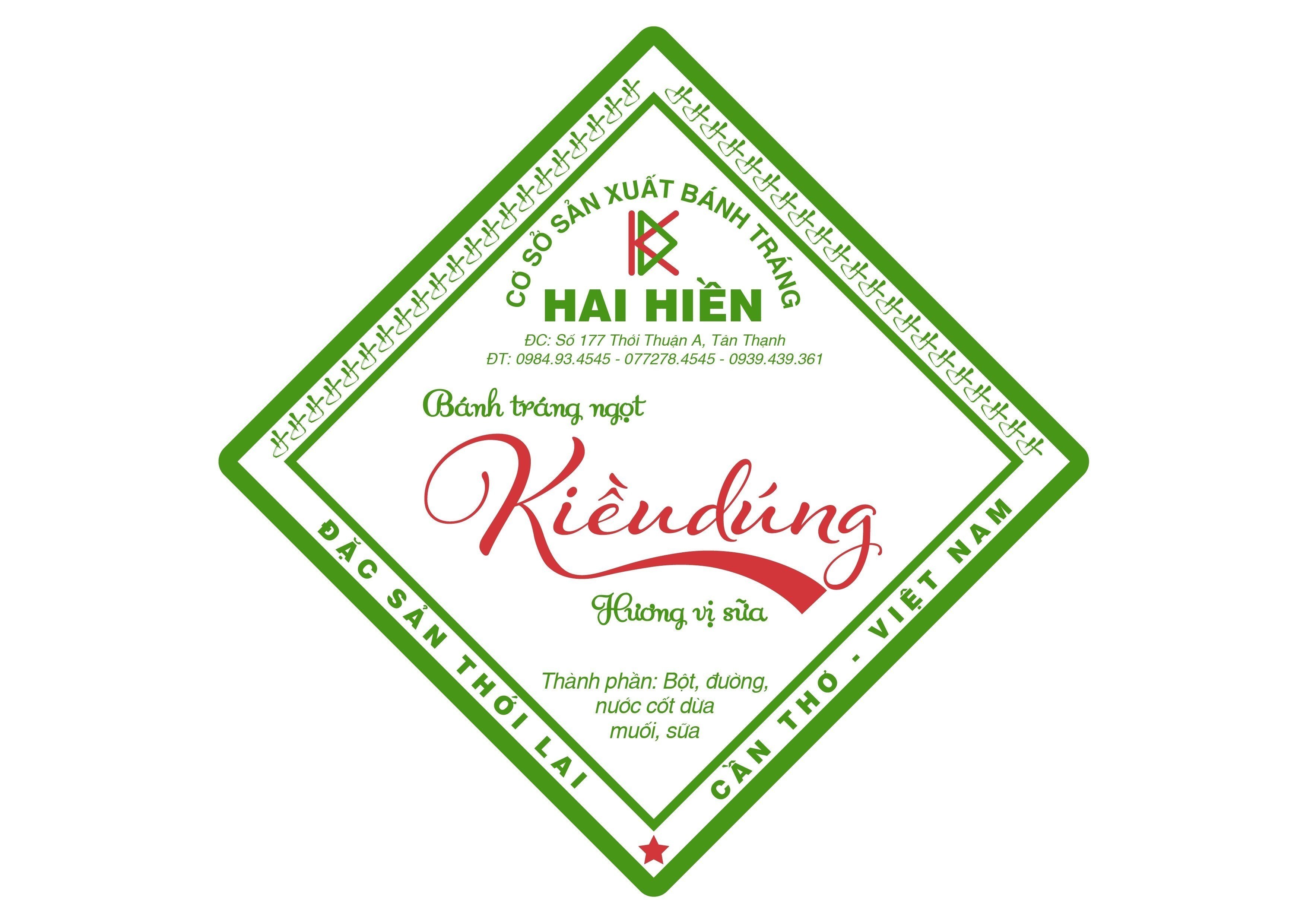 HKD Cơ sở bánh tráng Hai Hiền